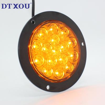 China 2023 cool design led combined tail rear light 24V strobe white reverse back light outer Rotation turn light red position brake for sale