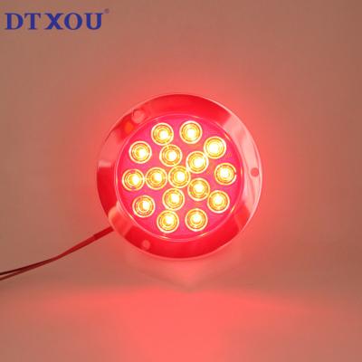 China 4 Inch Round Auto Lighting System LED Trailer Tail Lights Kit Waterproof Signal Stop Turn Track LED Tail Lights for sale