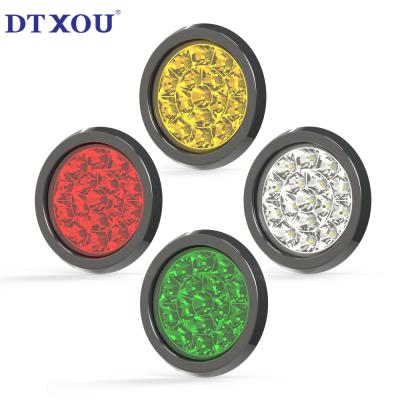 China 12v 24v Round Truck Lights Truck Led Work Lights High Brightness Waterproof Truck Lights for sale