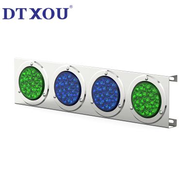 China Truck Trailer Box Type Passenger Car Stainless Steel 4-Hole Parking Indicator 8155142170 for sale