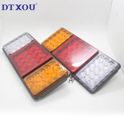 China Factory Direct Supply Rear Lamp Waterproof High Brightness 12v 24v Universal Truck Trailer Tractor Australia Led Tail Light for sale