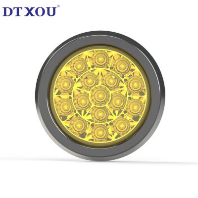 China Hot Selling Others Car Light Accessories Led Brake Lamp Signal Rear Tail Car Warning Lights 12v 24v 2.5'' 4'' 6'' led tail light for sale