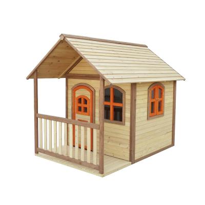 China Easily Assembled Kids Wooden House Prefab Garden Outdoor Playground for sale