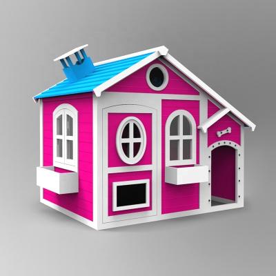 China Factory Wholesale Easily Assembled Playhouse for Kids for sale