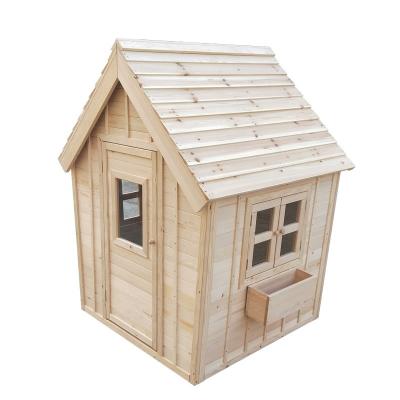 China Easily Assembled Wooden Outdoor Kids Play House for sale