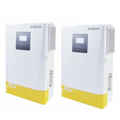 China 120V-450V hybride mppt zonne-omvormer Single Phase 5 kw Dc/Ac Ac/Dc zonne-omvormers voor huishoudelijke apparaten Te koop