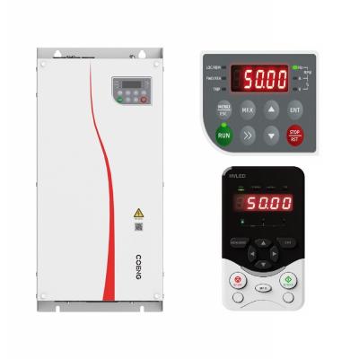 China VFD Variable Frequency Inverter For 3 Phase Motor Straight Line S Curve Control LED Keypad for sale