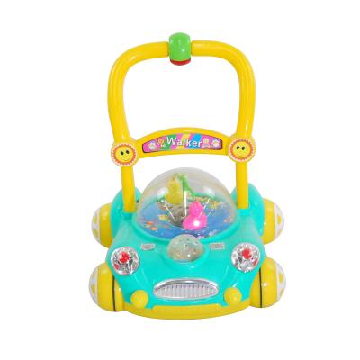 China Wholesale Eco-Friendly Manufacture Sit To Stand Learning Walker To Help Baby Learn To Walk / Cute Baby Walker With Toys And Music for sale