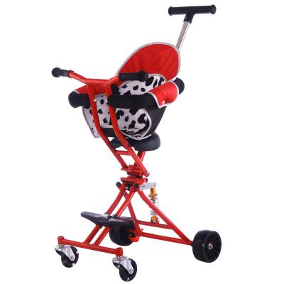 China Oxford Cloth Made in Hot New Design China Good Mom Classic Portable Travel Light Weight Aluminum Frame Bicycle Baby Stroller with Cup for sale