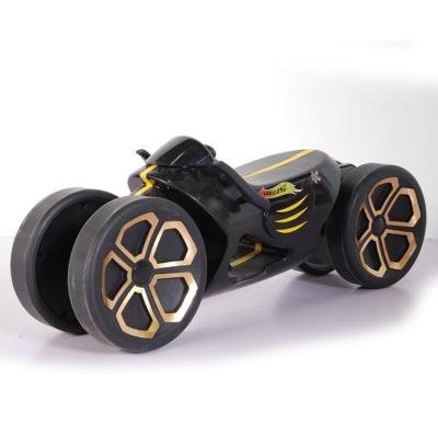 China Eco-friendly Material Kids Scooter Four Wheel Excavator Belt Music Scooter Can Sit Manufacturers Wholesale Cool for sale