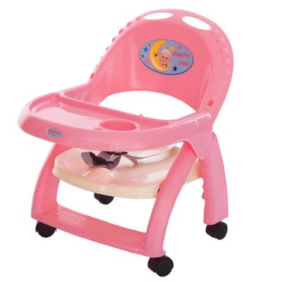 China Highchair Foldable Folding Booster Seat Portable Feeding Referee Chair For Baby Child Dining Eating Chair Children Multifunctional Table for sale