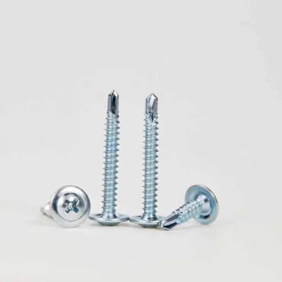 China China Customized Flat Metal Stainless Steel Tile Roof Screws Hexagon Head Self Drilling Roof Screws for sale