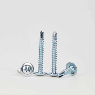 China Wholesale High Quality Stainless Steel Flat Hex Flange Self Drilling Screw Tail Nail Roof Head Screw for sale