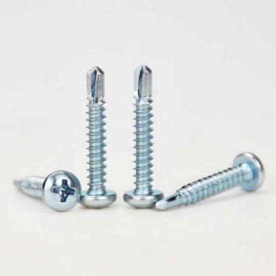 China Flat Made in China Top Quality Roofing Screws Hexagon Head Self Drilling Roof Nail Screws for sale