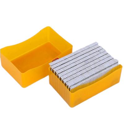 China Flat Galvanized Silver Steel Row Nails High Quality Steel Row Nails For Construction And Furniture for sale