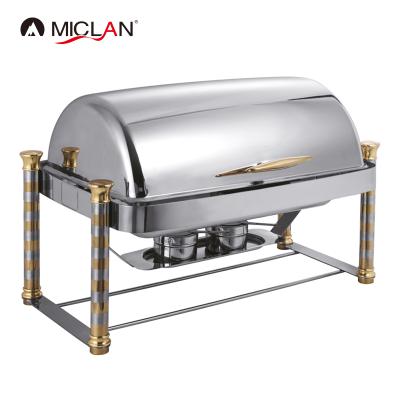 China Food Insulated Luxury Stainless Steel Buffet Beetle / Buffet Warmer for sale