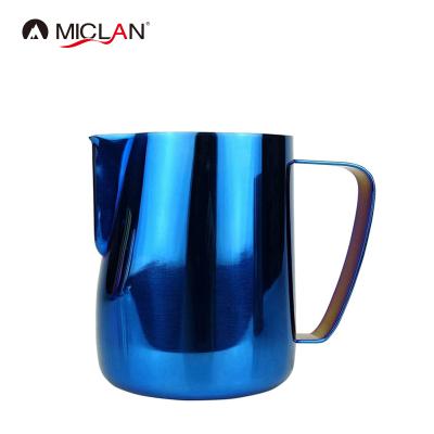 China Viable Wholesale Electroplate 304 Stainless Steel Milk Pitcher for sale