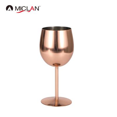 China Viable Hot Sale Wine Goblet Promotional Champagne Glasses Mug for sale