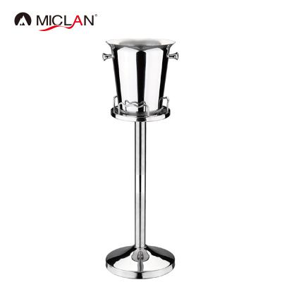 China Stainless Steel Metal Wine Viable Bestseller Display Rack for sale