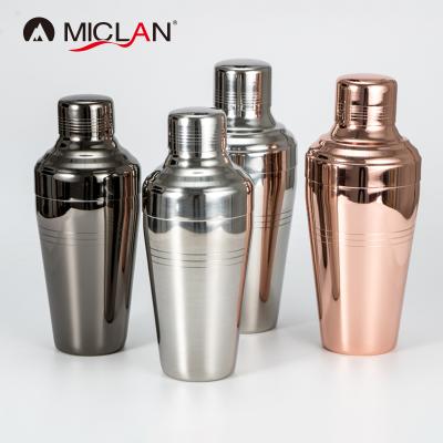 China Classic Cocktail Stocked Shaker Bar Tools Wine Shakers Japanese Style Stainless Steel for sale