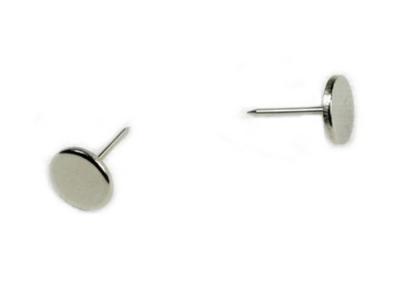 China Plastic Security Tag Pin EAS Accessories With stainless steel Flat head for Clothing store for sale