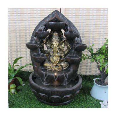 China Outdoor Garden/Office/Chinese Stone Garden Water Fountain Indoor Outdoor Decoration Supplier Fiberglass Design Rock Waterfall for sale