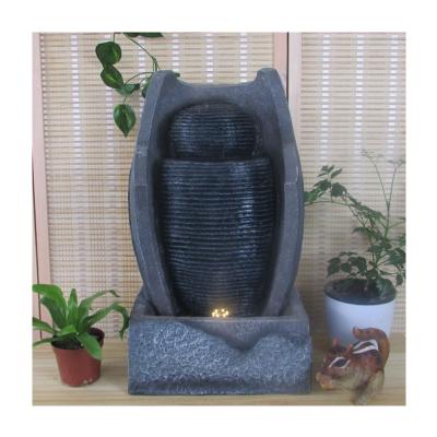 China Outdoor Garden/Office Decor Water Fountain Pet/Indoor Outdoor Decoration China Factory Polyresin Resin Water Feature for sale