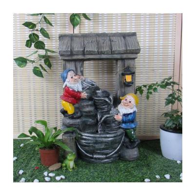 China Outdoor Garden/Office/Garden Decoration Plant Decoration Indoor Outdoor Creative Zen Wrought Iron Floor Water Fountain for sale