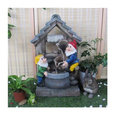 China Garden / Office / Indoor Outdoor Decoration Modern Design Relax Resin Home Office Ornaments Water Fountain For Table for sale