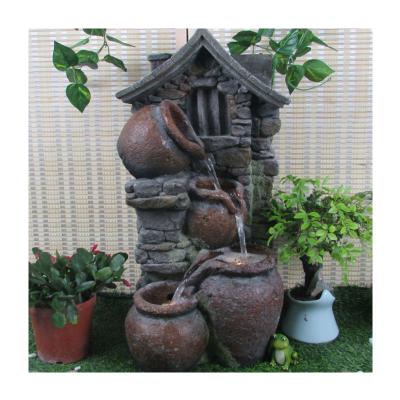 China Cheap Feature of Cat Drinking Waterfall Fountain Water Garden Decoration Price Garden/Office/Indoor Outdoor Decoration Factory for sale