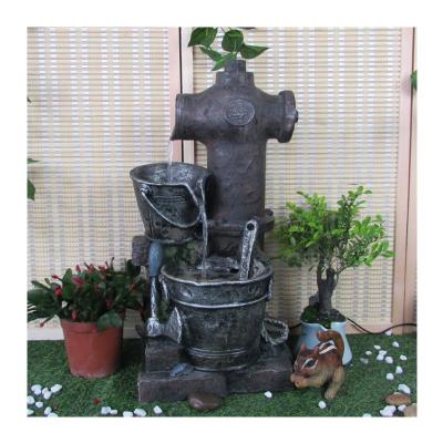 China Cat Rock Cascading Floor Water Fountain Home Garden/Office/Garden Decoration Water Fountain Decoration Indoor Outdoor Water Drop for sale