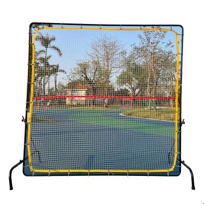 China Training Equipment Factory Direct 2x2m Indoor Outdoor Portable Wall Mini Solo Practice Tennis Rebounder for sale