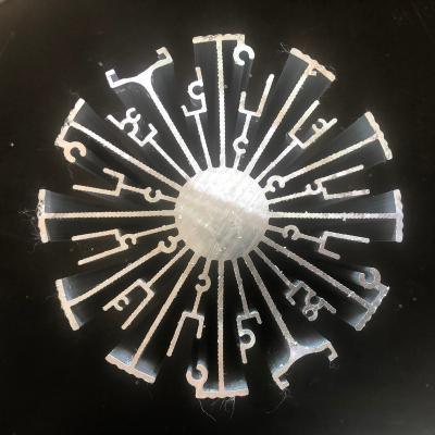 China LED Customized Electric Heat Sink High Quality Round Aluminum Heat Sink Extrusion for sale