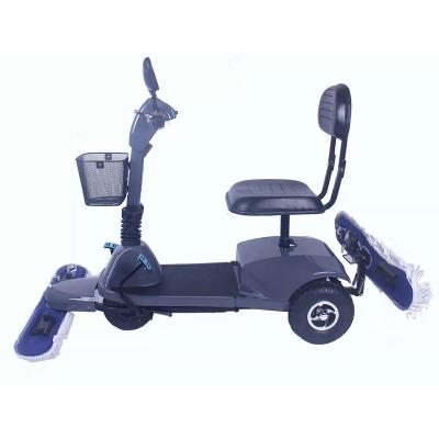 China Restaurant Floor Cleaning Mop Scooter Commercial Electric Mopping Dust Collection Cart floor Cleaning Machine for sale