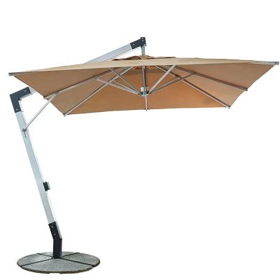 China Modern High Quality Aluminum Frame Beach Umbrella Parasol for sale