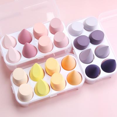 China Personal Care Products New 8 Pack Beauty Egg Set Hot Selling High Quality Professional Beauty Tools Loose Dry And Wet Concealer Powder Blast for sale