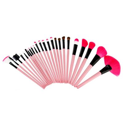 China Angular Blush Metal Handlel Make Your Own Brand Customized Logo Private Label 25 Pcs Makeup Brush Set for sale