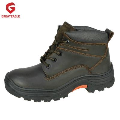 China Unique S2 Nubuck Leather Rubber Safety Shoes for sale