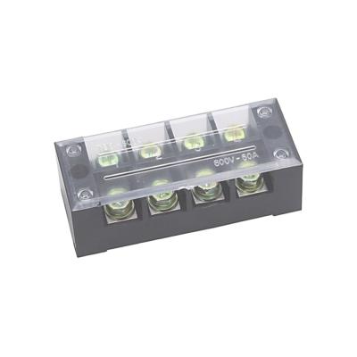 China Wire connecting professional manufacturers to provide durable terminal block terminal tbc-604 double row terminal block for sale