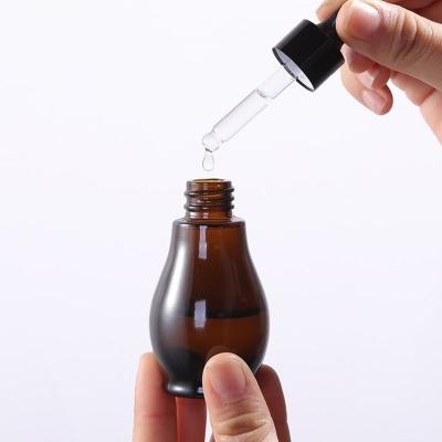 China 10ml 20ml 30ml 50ml 100ml cosmetic high quality brown color essential bottle for oil for sale