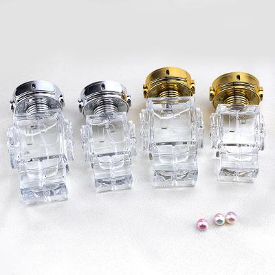 China Supplier Square Perfume Essential Oil Face Water Skin Care Glass Cosmetic Perfume Bottle 30ml 50ml for sale