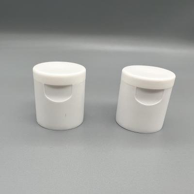 China 24 415 High Quality Non Refillable Plastic Top Caps Colorful Transparent Flip PP For Cosmetic for sale