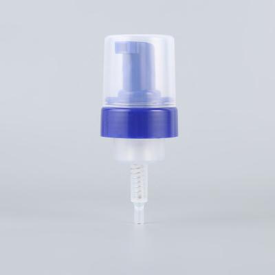 China Wholesale 43/410 PP Plastic Foaming Non Refillable Soap Transparent Foam Pump For Cosmetic Hand Wash for sale