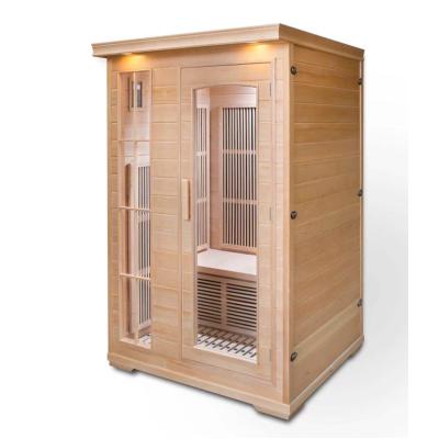 China With Cross Windows Sauna Room Ozone Beauty Spa Personal Far Infrared Dry Steaming Sauna New Improve Immune Body Function Sauna Room for sale