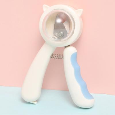 China Hot Sale Pet Stocked Cat Dog Nail Clipper Cutter With Sickle Stainless Steel Pet Nail Clippers Pet Grooming Kit Dog Nail Clipper for sale