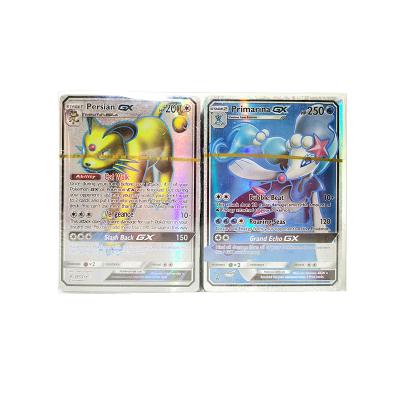 China Entertainment 100Vmax/box Pokemoned Flash Sort Box Monster Cards Anime Character Series Pokemon Flash Cards for sale