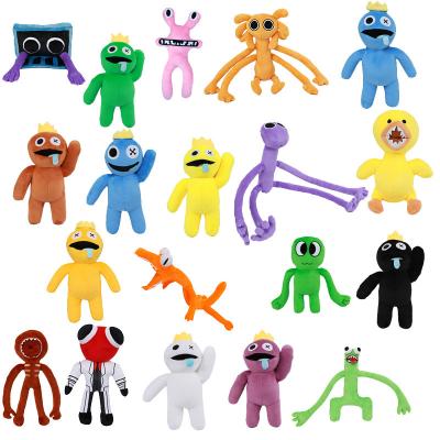 China 30cm Popular Horror Juguetes Rainbow Friends Plush Stuffed Animals Plush Toys Blue Green Red for sale