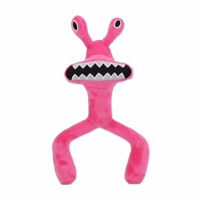 China Anime Toys Wholesale 30cm Cartoon Doll Pink Monster Plush Kids Toy Christmas Birthday Gifts Rainbow Soft Plush Friends Soft Toys for sale