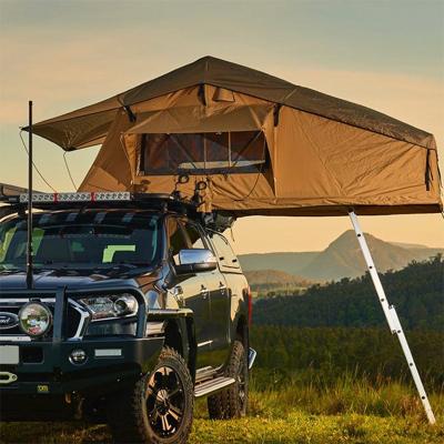 China Straight Tie Type Multi-Person Car Maker Tent Quick Opening Car Roof Top Tent NO--Turn Soft Back Top Tent for sale