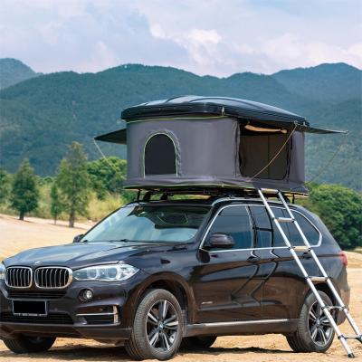 China Outdoor New Arrival Windproof Automatic ABS Tent Car Tent Hydraulic Suv Roof Tents Quick Camper for sale